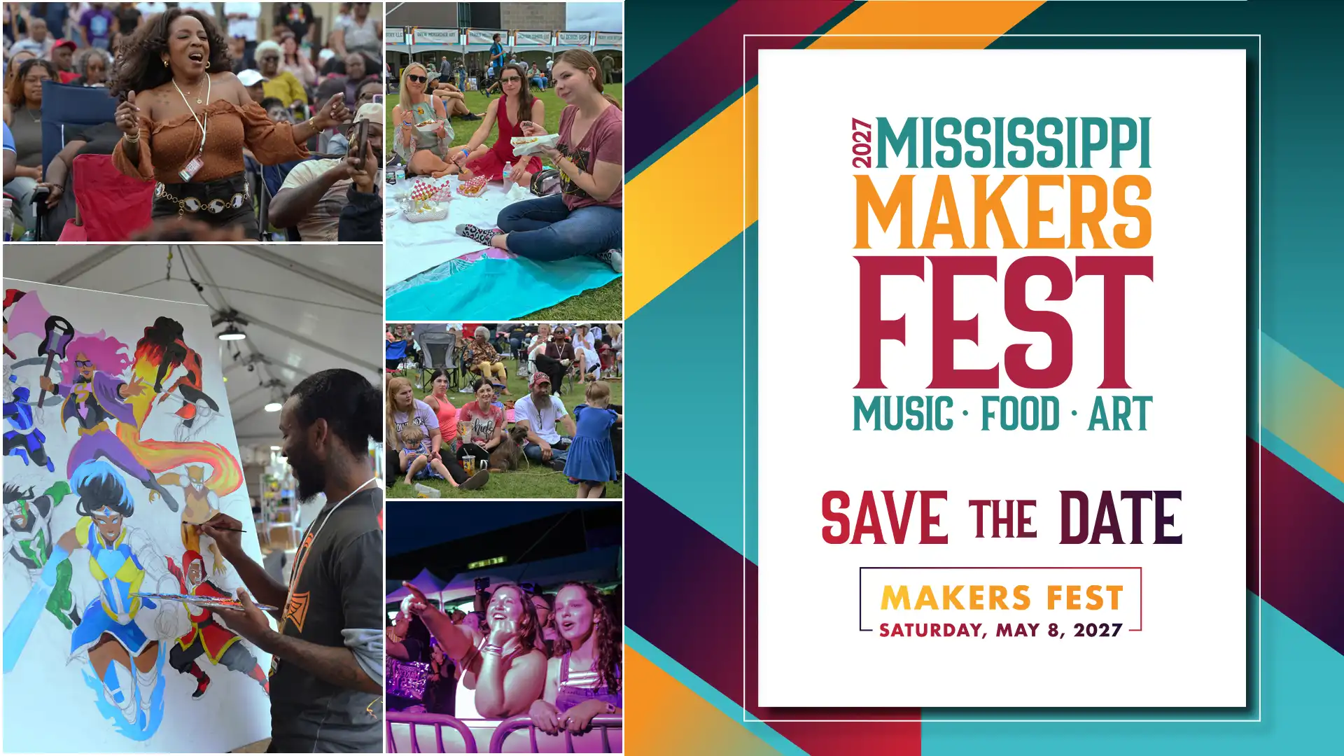 Save the Date - Mississippi Makers Fest 2027